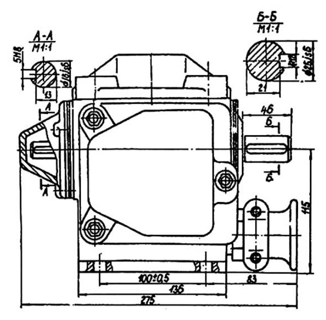 Схема габаритов реле РМН-7011