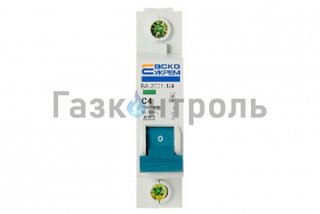 Выключатель УКРЕМ ВА-2001 1р 4А АсКо фото 1